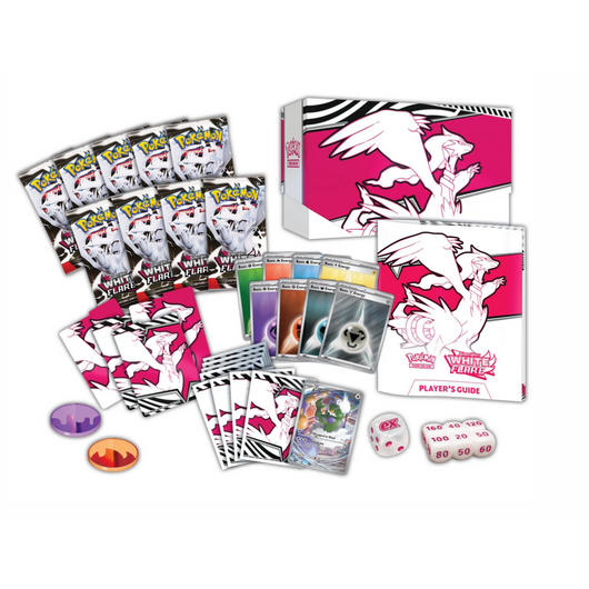 ETB Caja de Entrenador Élite White Flare - Inglés 🇬🇧