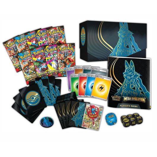 ETB Caja de Entrenador Élite Mega Evolution Lucario - Inglés 🇬🇧 y Español 🇪🇸